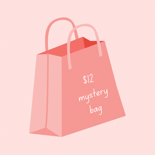 $12 mystery bag ADD SIZE IN NOTES